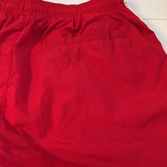 Aeropostal Red Lightweight Nylon Unisex Pants Size S - Picture 10 of 11